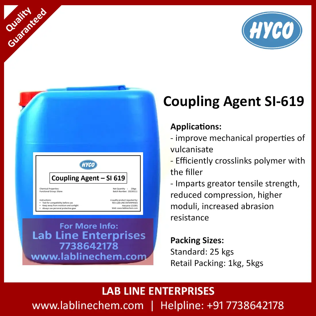 Silane SI619 SI69 Evonik chemical for rubber coupling CAS 40372-72-3