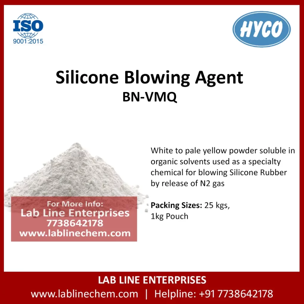 Silicone Blowing Agent powder for silicone rubber foaming applications