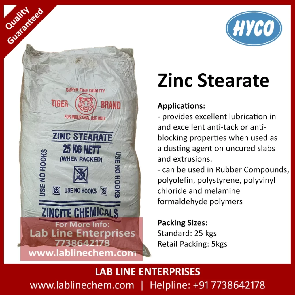 Zinc Stearate Precipitated white powder PVC rubber processing
